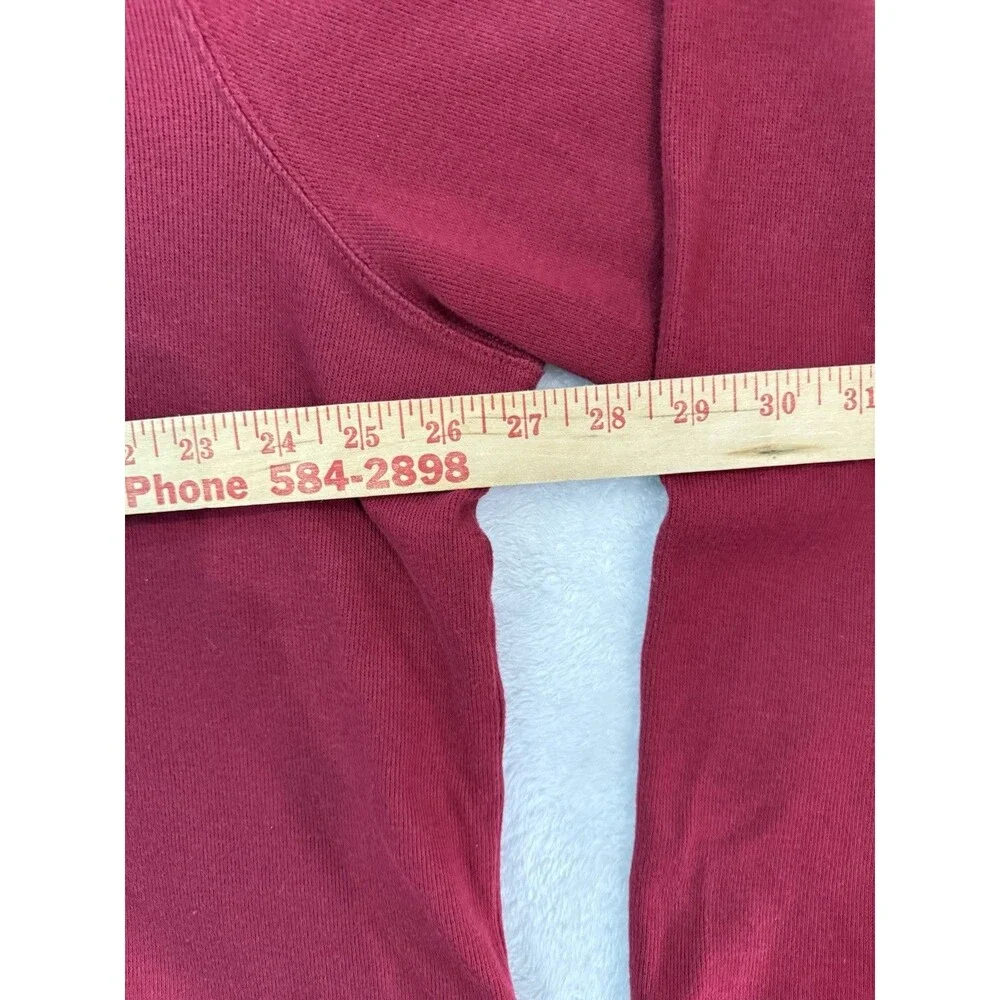 Polo Ralph Lauren Men's Red Estate Rib Quarter Zip Pullover Size XL Flesh Pony